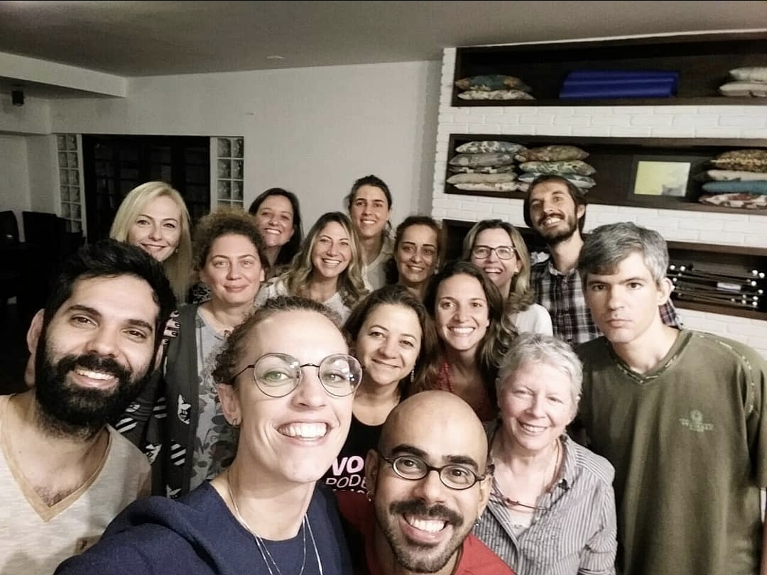 Alunos da Casa Theta em atividade presencial